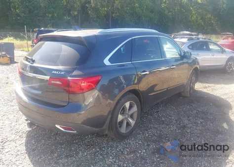 2014 Acura Mdx из США, поврежденный, VIN 5FRYD3H29EB007969